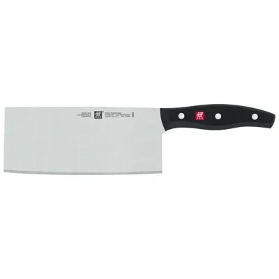 Zwilling J.a. Henckels Zwilling Twin Signature Chinese Chef Knife, Chinese Cleaver Knife, 7-inch, Stainless Steel, Black