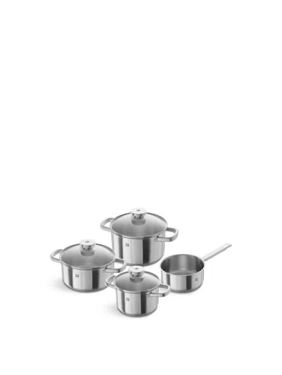 Zwilling Joy Cookware Set In Silver