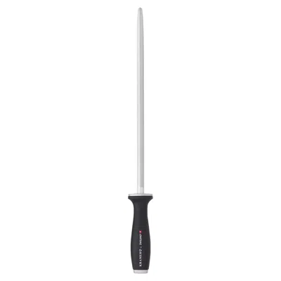 Zwilling Kramer By  12-inch Double Cut Honing Steel In Black