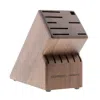 Zwilling Kramer By  14-slot Walnut Knife Block In Brown