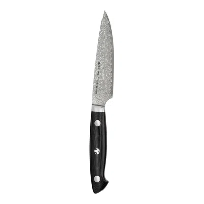 Zwilling Kramer By  Euroline Damascus Collection 5-inch Utility Knife In Black
