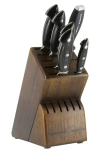 Zwilling Kramer By  Euroline Damascus Collection 7-pc Knife Block Set In Stainless Steel