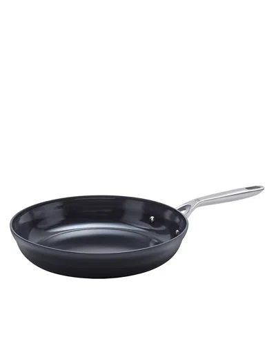 Zwilling Motion Ceramic Aluminum Hard Anodized Fry Pan, 12 In Black