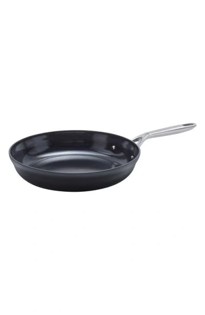 Zwilling Motion Ceramic Hard Anodized Nonstick 12-inch Fry Pan In Black