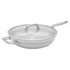 Zwilling Motion Stainless Steel 5-qt Stainless Steel Deep Fryer With Lid In Silver
