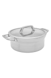 Zwilling Motion Stainless Steel Dutch Oven In Silver