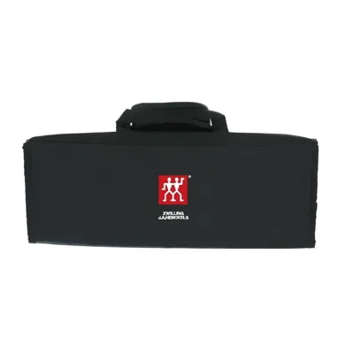 Zwilling Nylon 8-pocket Knife Carrying Bag In Black