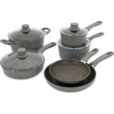 Zwilling Parma Plus 10-piece Nonstick Cookware Set In Gray