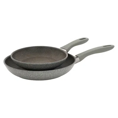 Zwilling Parma Plus 2-pc Aluminum Nonstick Fry Pan Set In Gray