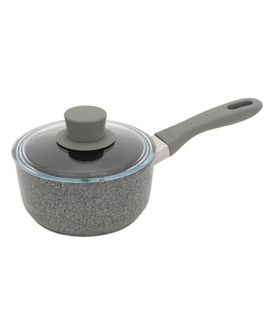 Zwilling Parma Plus Aluminum Nonstick 1.5 Qt Saucepan With Lid In Gray