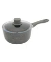 Zwilling Parma Plus Aluminum Nonstick 2.9 Qt Saucepan With Lid In Gray