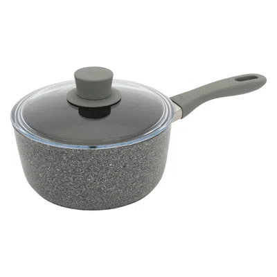 Zwilling Parma Plus Aluminum Nonstick Saucepan With Lid In Gray
