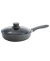 Zwilling Parma Plus Ceramic Nonstick 2.6-quart Saute Pan With Lid In Gray