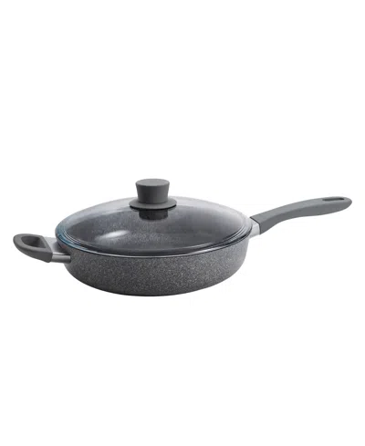 Zwilling Parma Plus Ceramic Nonstick 3.9-quart Saute Pan With Helper Handle And Lid In Gray