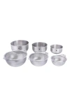 Zwilling Prep 6-piece Bowl & Strainer Set In Silver