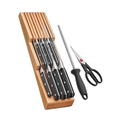 Zwilling Pro 10 Piece Knife Set In Black
