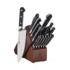 Zwilling Pro 16-pc. Knife Block Set In Black