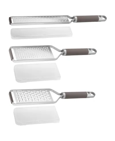 Zwilling Pro 3-pc Grater Set In Blue