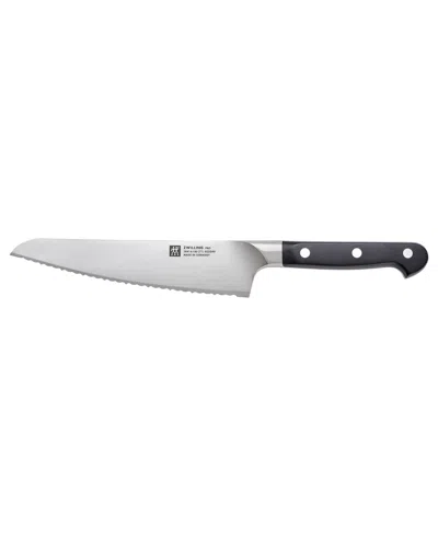 Zwilling Pro 7" Ultimate Bread And Deli Knife In Black