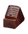 Zwilling Pro Ash Wood 21-slot Knife Block In Brown