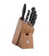 Zwilling Pro Knife Block Set In Silver