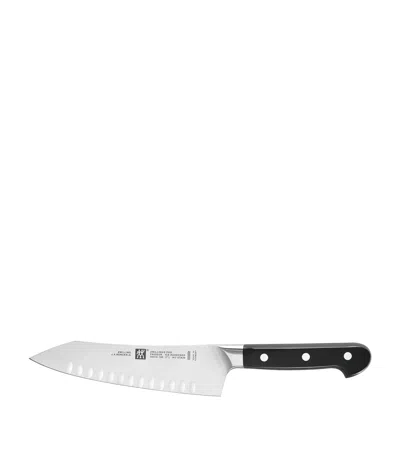 Zwilling Pro Rocking Santoku Knife In Silver