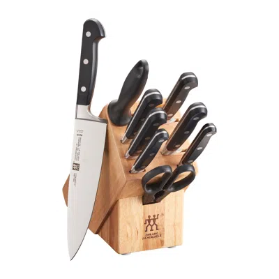 Zwilling Professional "s" 10-pc Knife Block Set In Black