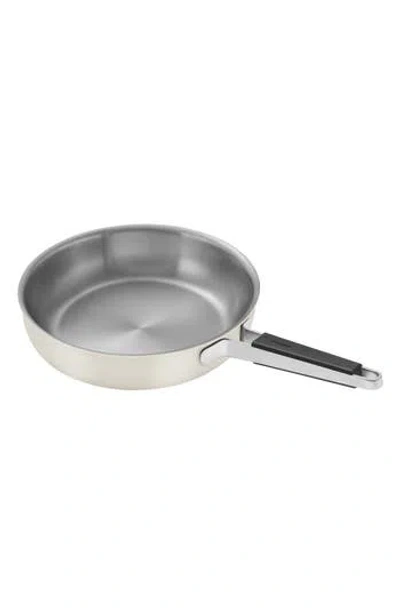 Zwilling Pure 11-inch Stainless Steel Ivory Sauté Pan In Silver
