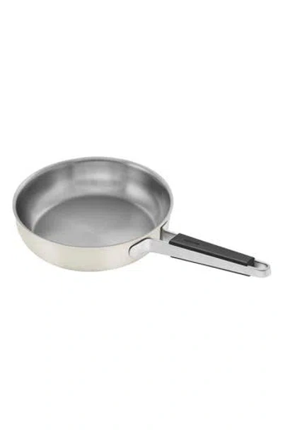 Zwilling Pure 9.5-inch Stainless Steel Green Sauté Pan In Ivory White