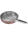 Zwilling Pure Stainless Steel 11" Fry Pan In Pink