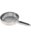 Zwilling Pure Stainless Steel 9.5" Fry Pan In Silver