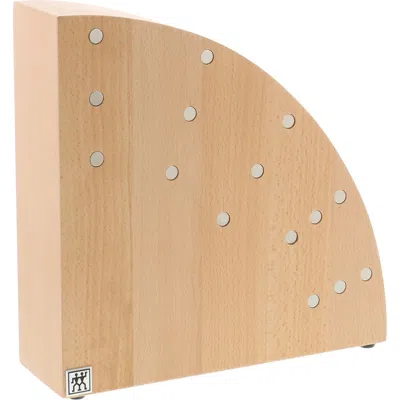 ZWILLING ZWILLING ROUNDED MAGNETIC BEECHWOOD KNIFE BLOCK