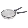 Zwilling Simplify 2-pc Stainless Steel 9.5-in & 11-in Fry Pan Set