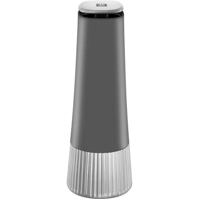 Zwilling Spices Upside-down Manual Spice Mill In Gray