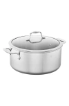 Zwilling Spirit 3-ply 8-qt Stainless Steel Stock Pot In Stainless Steel