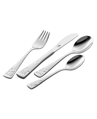 Zwilling Teddy Children's 4-pc. Place Setting In Silver