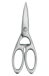 Zwilling Twin Select Stainless Steel Kitchen Shears In Silver