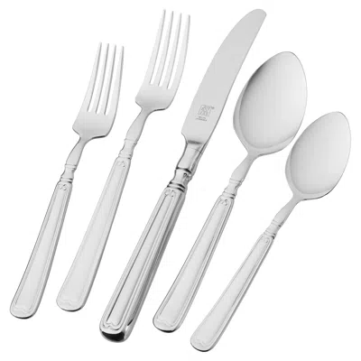Zwilling Vintage 1876 18/10 Stainless Steel Flatware Set In Silver