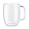 Zwilling Zwiling J. A. Henckels Sorrento Plus Latte Glass Mug, Set Of 2 In Transparent