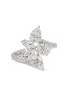 Zydo 18k White Gold Diamond Ring In Metallic