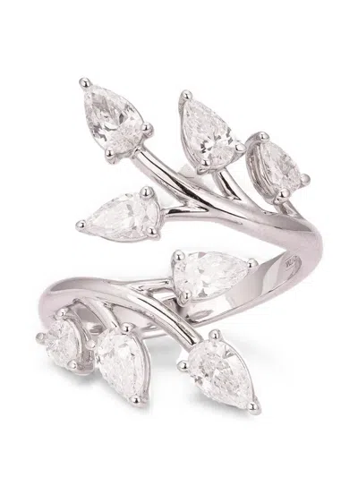Zydo Diamond Ring In Silver