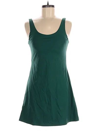 Pre-owned Zyia Active Active Dress In Green