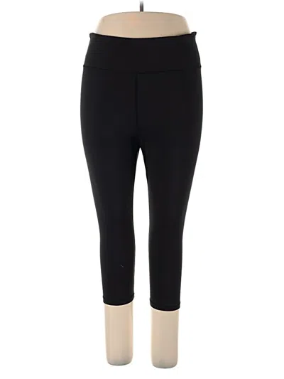 Pre-owned Zyia Active Active Pants In Black