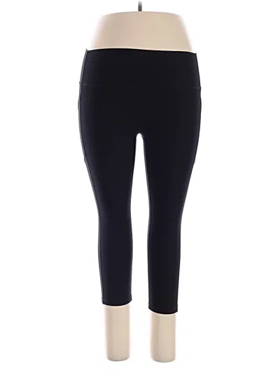 Pre-owned Zyia Active Active Pants In Black