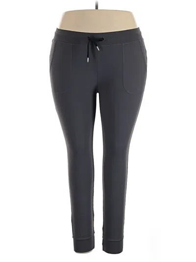 Pre-owned Zyia Active Active Pants In Black