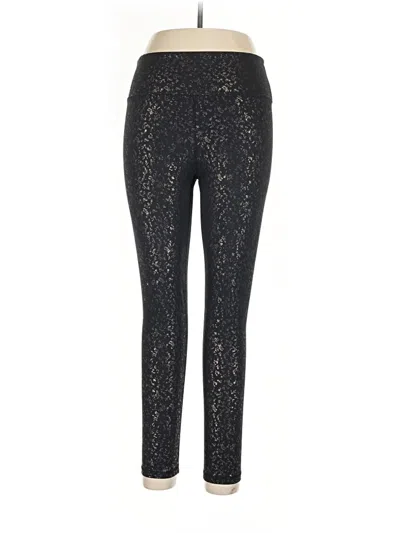 Pre-owned Zyia Active Active Pants In Black