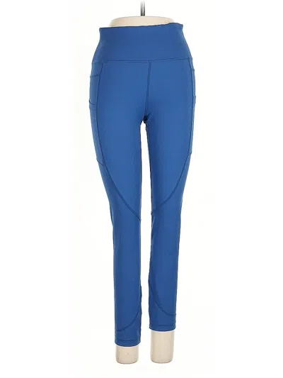 Pre-owned Zyia Active Active Pants In Blue