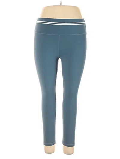 Pre-owned Zyia Active Active Pants In Blue