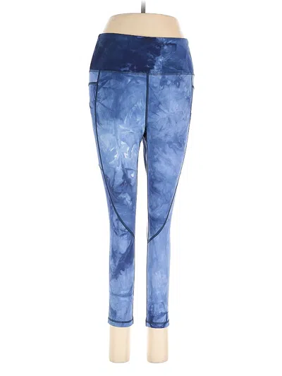 Pre-owned Zyia Active Active Pants In Blue