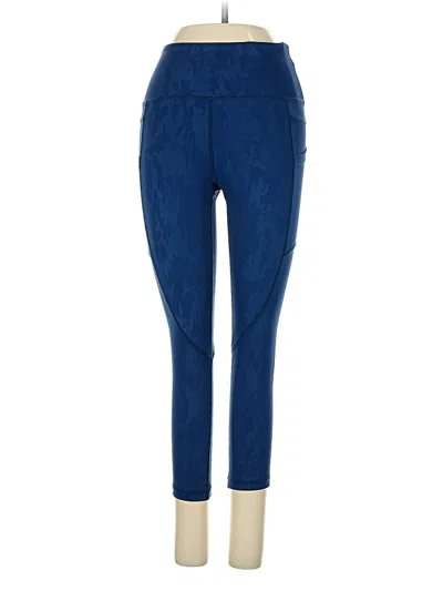 Pre-owned Zyia Active Active Pants In Blue